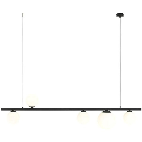 Applique murale GARDA 2B noir 16 cm