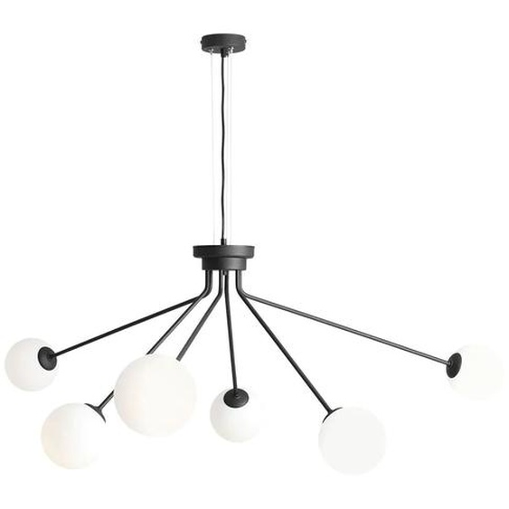 Applique murale HOLM noir 42 cm