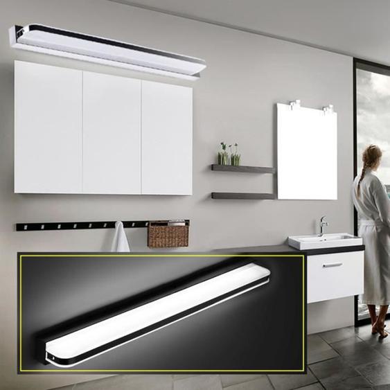 Applique murale LED Miroir 25cm 3W Anti-buée Etanche Lumière Blanche Salle de bains Moderne Acrylique Phare