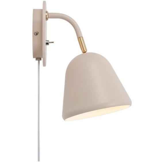 Applique murale Nordlux luminaire Intérieur FLEUR 15 Lampe Murale design vintage Métal Beige H.26.4 - IP20