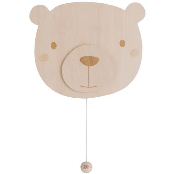 Applique Murale Ours Marron