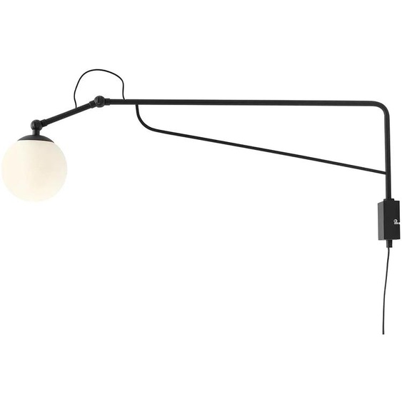 Applique murale TREVO 3R noir 26 cm