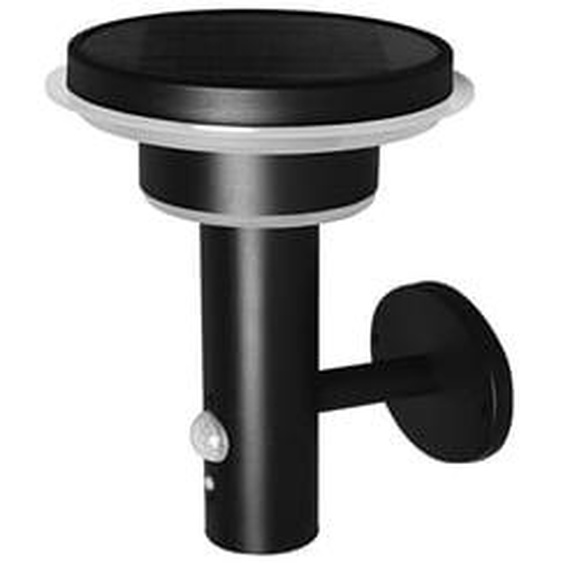 Applique solaire Endura double tête noir 6W