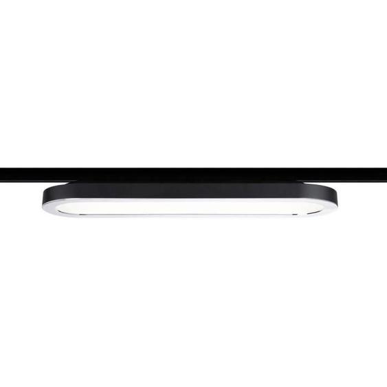 Applique sur rail haute tension Paulmann 96920 URail incorporé 7 W LED (RVB) noir (mat), chrome