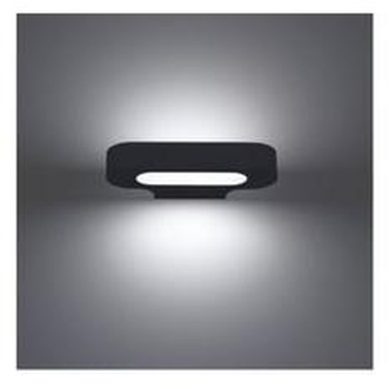 Applique Talo noir LED 21 cm