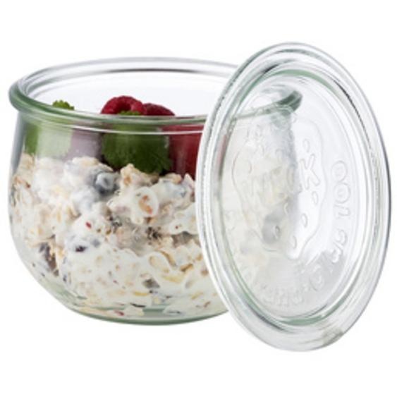 Bocal Weck avec couvercle, forme tulipe, 75 ml, set x12