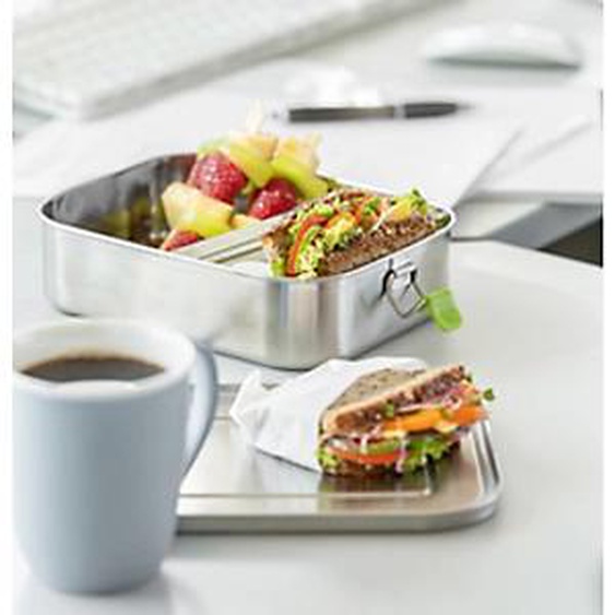 APS Boîte-repas XL, en acier inoyxdable satiné, 1,4 litre