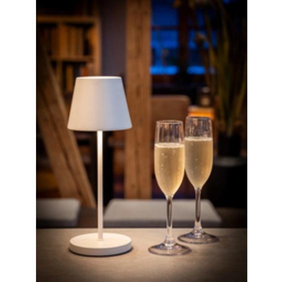 APS Lampe de bureau rechargeable à LED MERLE, noir