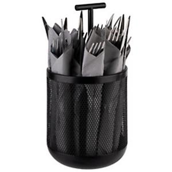 APS Range-couverts DART, en métal, noir