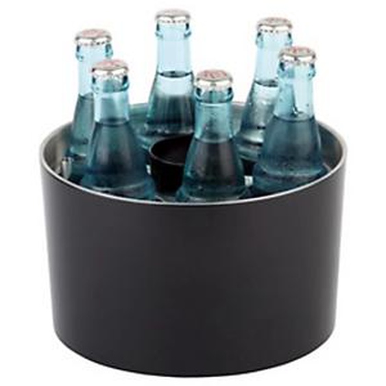 APS Refroidisseur de bouteilles de conférence, argent/noir