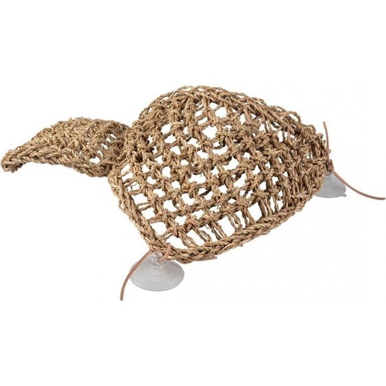 Aqua Della Reptilien Hamac dalgues triangulaire beige, dimensions : 44 x 31 x 4cm