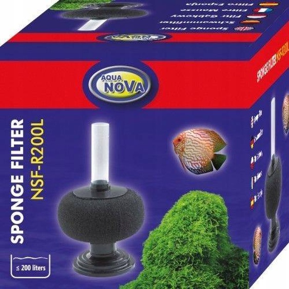 Aqua Nova NSF-R200L Filtre éponge pour aquarium