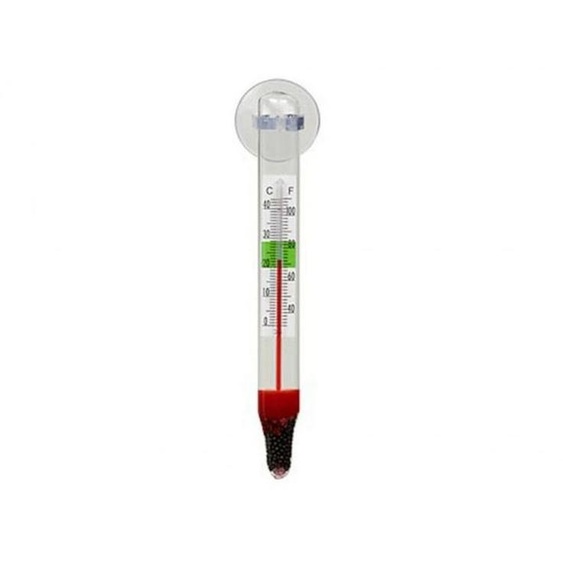 Aquael Aquarium Thermomètre Verre Epais T8 Aquael 8cm