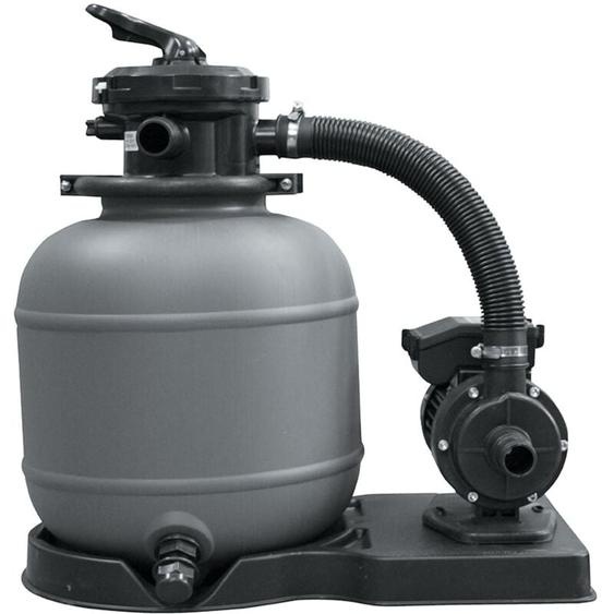 Aqualux - Groupe De Filtration Piscine Hors Sol - Volume 10-20 M3 - Connexion 38 - Idéal Remplacement Epurateur Cartouche - Diamètre 330 - Débit 4