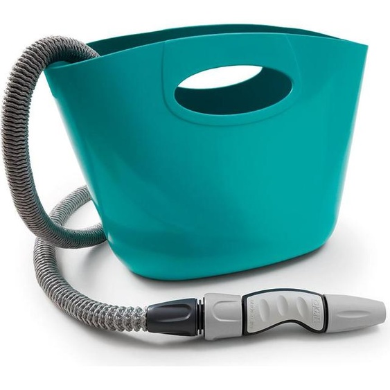 Aquapop Kit Tuyau Extensible 15m Avec Panier Plastique Couleur Bleu Gf80267600 Gf - Gf