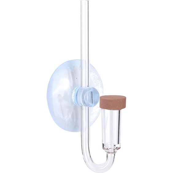 Aquarium acrylique Dioxyde de carbone transparent Compteur de bulles Raffineur Réservoir à poissons Installations deau Diffuseurs de CO2