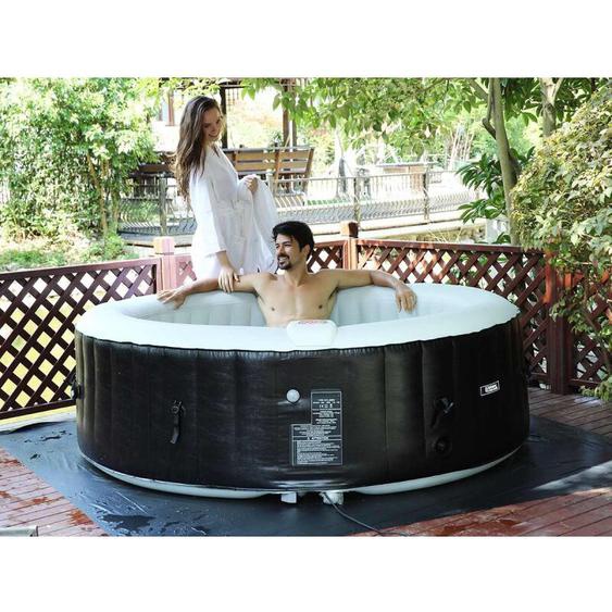 Aquazendo - Spa gonflable rond Bulles 6 places