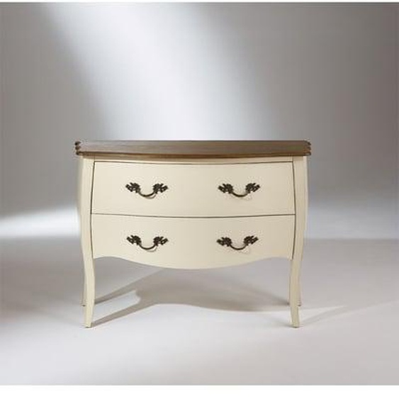 AQUITAINE - Commode salle à manger, plateau en chêne, 2 tiroirs