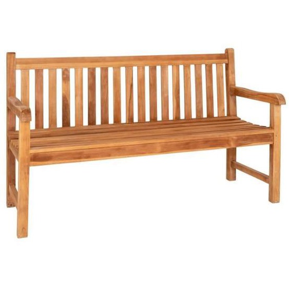 Banc de Jardin - ALTOBUY - Arauna - Teck Massif Naturel - 2 Places - 150x54x92 cm