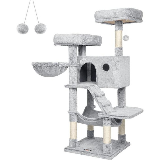 Arbre à chat 135 cm avec plateformes