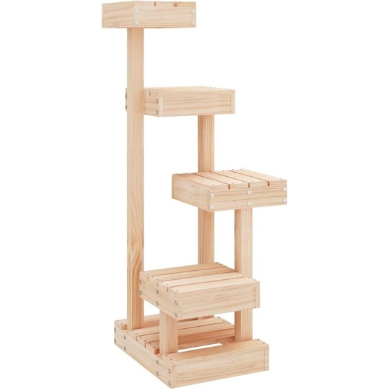 Arbre à chat 45,5x49x103 cm pin massif