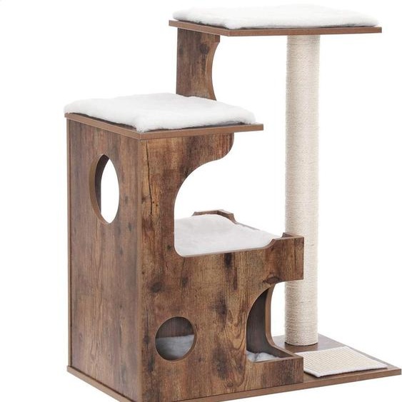 Arbre à chat 88 cm, brun vintage