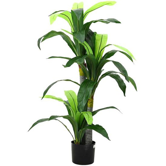 Arbre artificiel dracaena 36 feuilles 120 cm vert