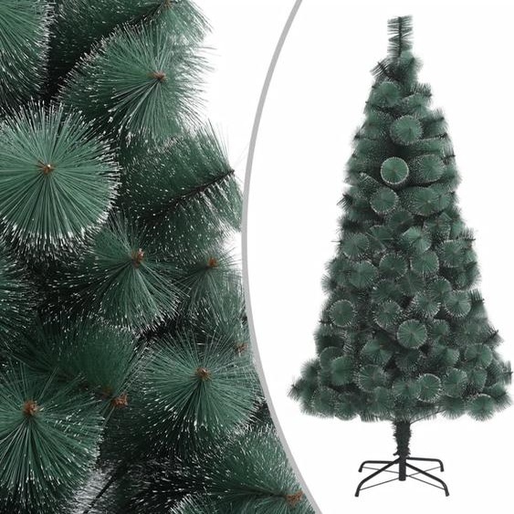 Sapin de Noël artificiel avec support Vert 150 cm PET