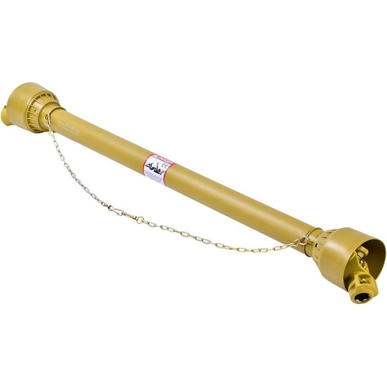Arbre de prise de force pour tracteur - Arbre dentraînement PTO - 6 cannelures - Raccord PTO de 3,49 cm - Série 2 - Pour faucheuses à coupe fine, faucheuses rotatives