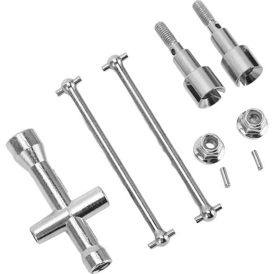 Arbre de transmission arrière RC haute dureté acier inoxydable pour SCY 16101 16102 16103 16201pro voiture 1/16