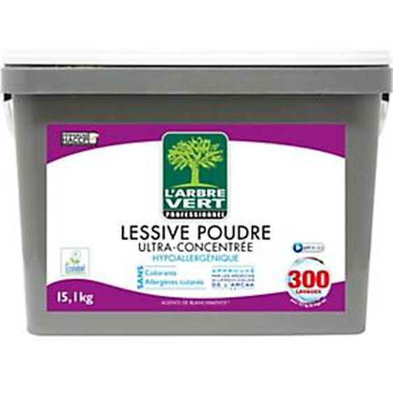 Arbre Vert Lessive poudre ultra concentrée - 303 doses - Parfum fleuri