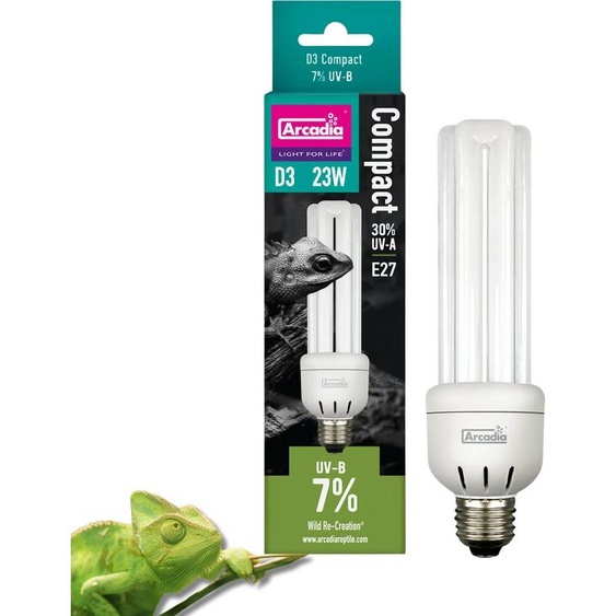 Arcadia Reptilienleuchte Compact 3D 23 W