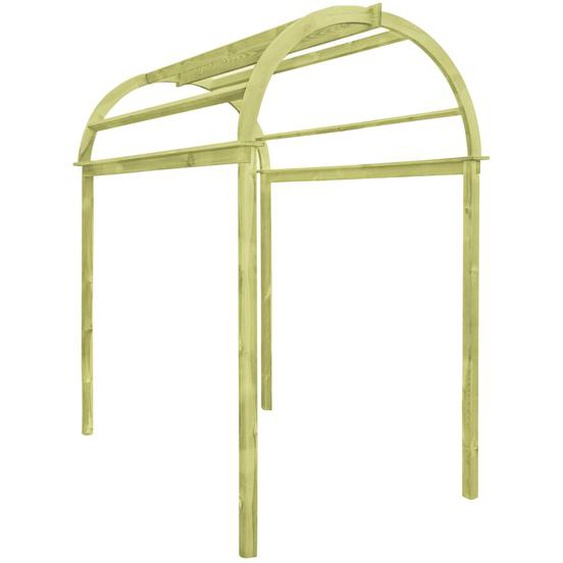 Arche à treillis 125x150x235 cm Bois de pin imprégné