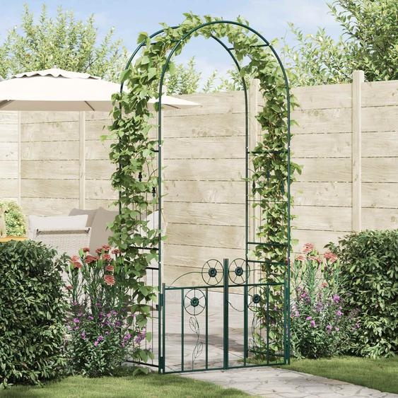 Arche de jardin Uni Vert 102 x 50 x 218 cm