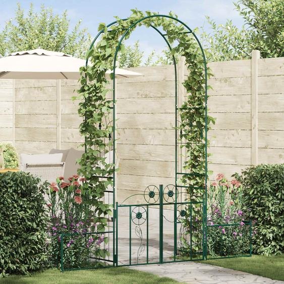 Arche de jardin Uni Vert 203 x 50 x 218 cm