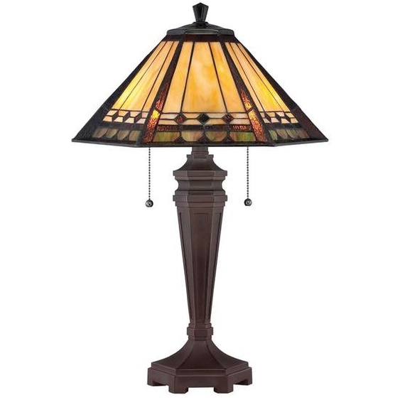 Arden lampe de table bronze Quoizel QZ-ARDEN-TL