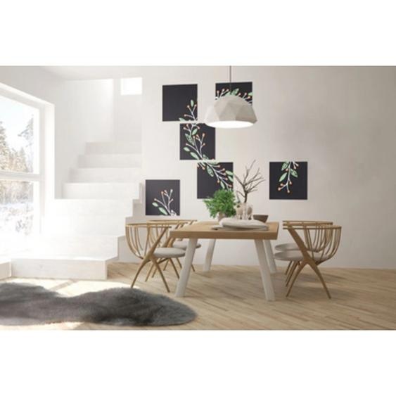 Ardoise murale Silhouette CHALKBOARD XXL, set de 6