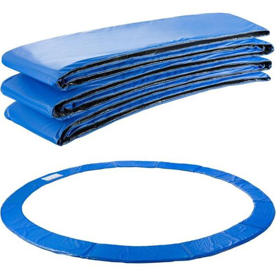 Arebos - Coussin de Protection pour Trampoline de Remplacement 457 cm Trampoline Couverture Rembourrage résistant aux intempéries et uv Bleu