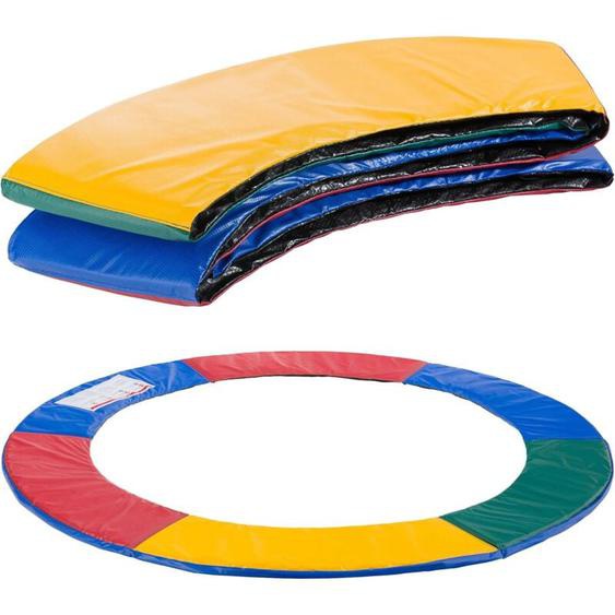 Coussin de Protection pour Trampoline de Remplacement Trampoline Couverture Rembourrage 366 cm Multicolore - Arebos