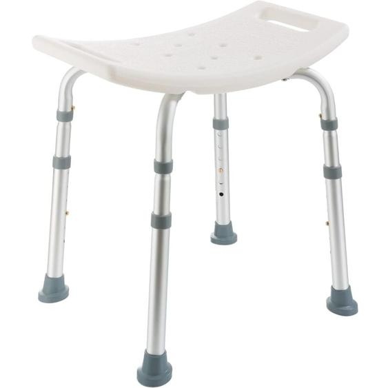 Arebos - Siège de Douche Tabouret de Douche à Hauteur Réglable Chaise de Bain