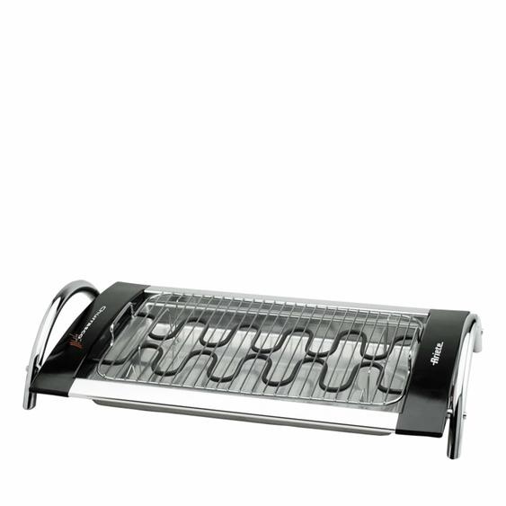 Ariete 732 Churrasco Grill - Double gril avec plateau en aluminium. Puissance 2000w. Réglage de la température de 60° à 250°