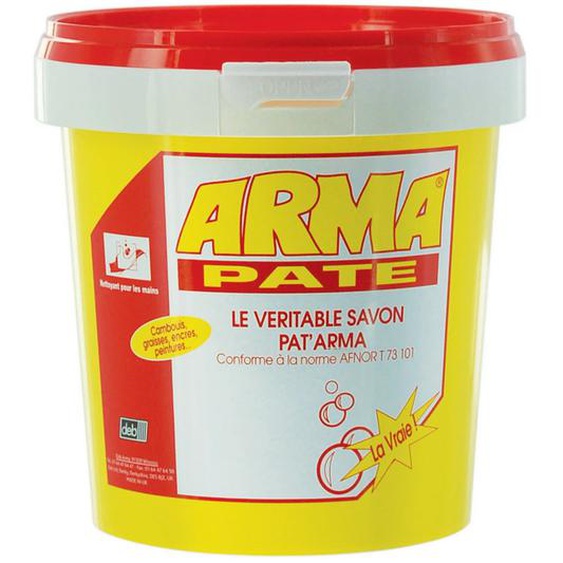 ARMA Pâte de savon véritable Pat Arma, pot 750 g
