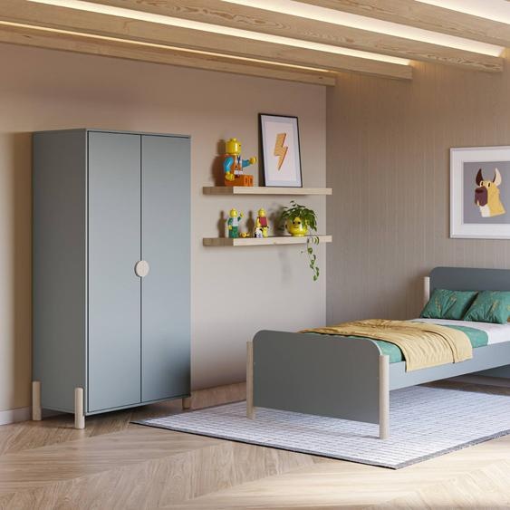 Armoire 2 Portes Avec Penderie - Gamme Daphné Vert Kaki