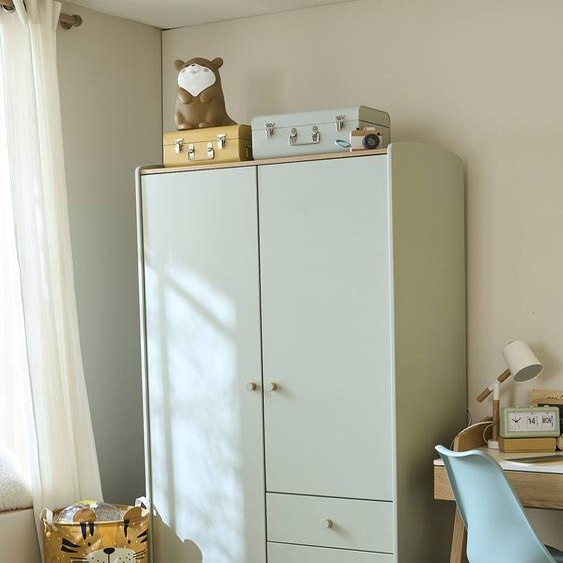 Armoire 2 portes CONFETTI vert