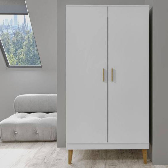 Armoire 2 Portes Dream Blanc & Chêne