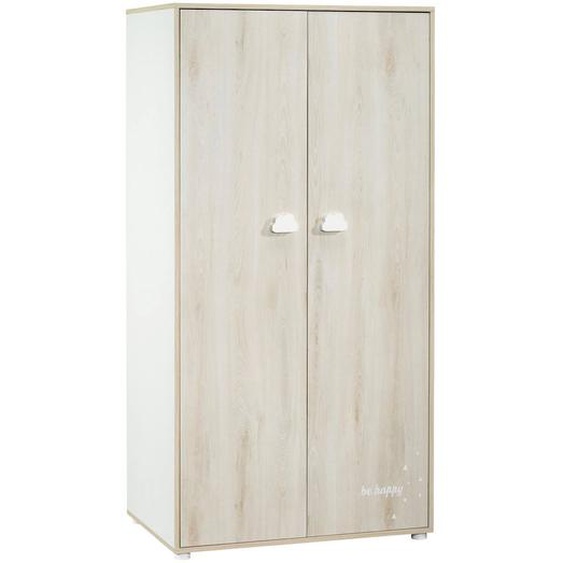 Armoire 2 Portes En Bois Beige