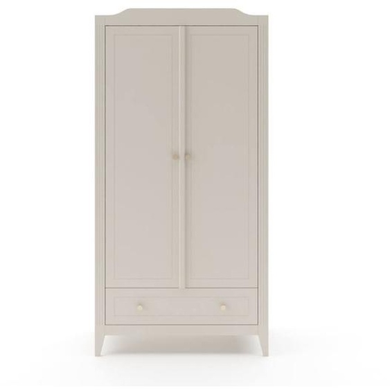 Armoire 2 Portes Héritage Crème