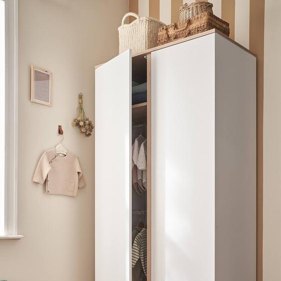 Armoire 2 portes LIGNE COMETE blanc