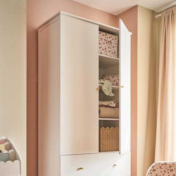 Armoire 2 portes LIGNE FESTON blanc