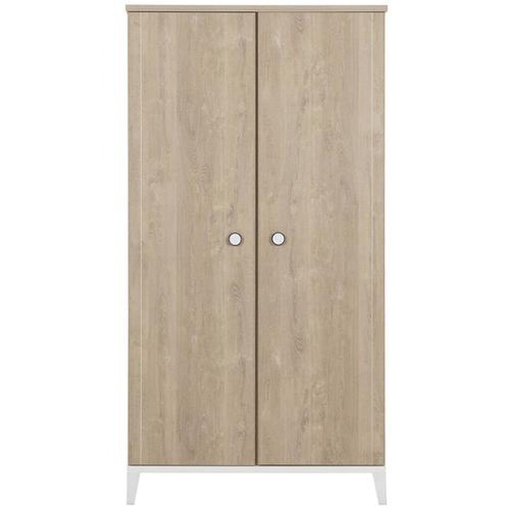 Armoire 2 Portes Marcel Bois Clair